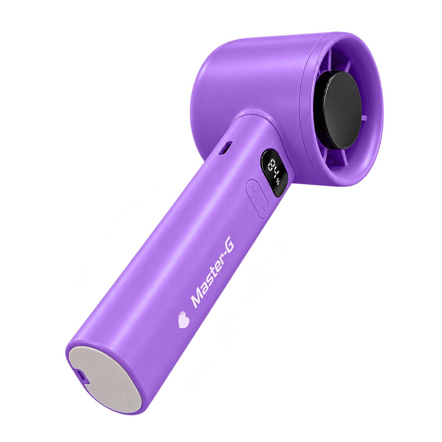 Mini Ventilador de Mano USB Portátil MGFAN01 Morado Master-G-2