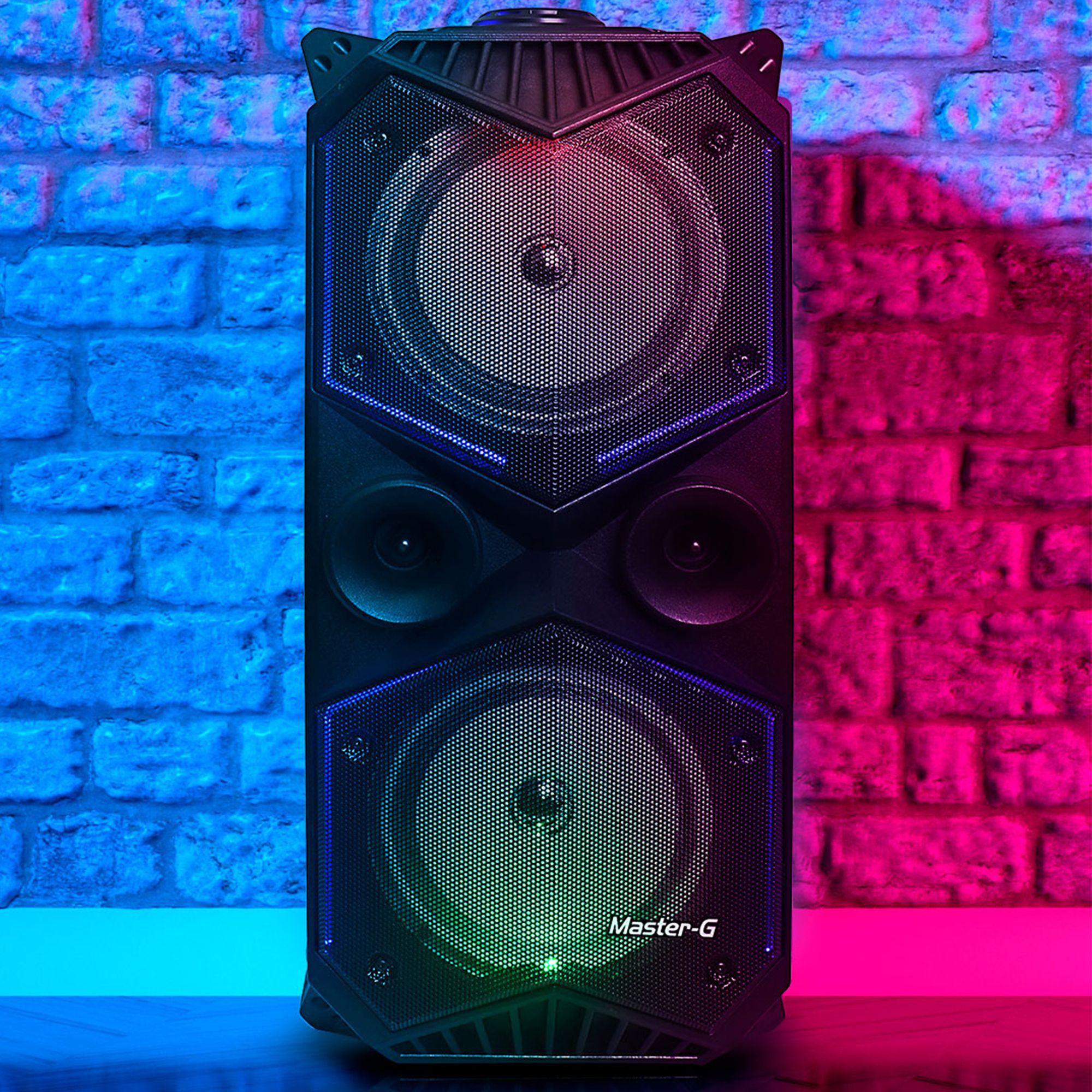 Parlante Karaoke Portátil Bluetooth Master G + Micrófono-5