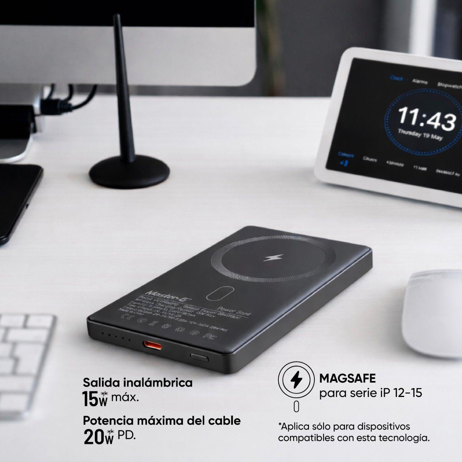 Cargador Inalámbrico MAGSAFE 10.000mAh Compatible con Iphone-2