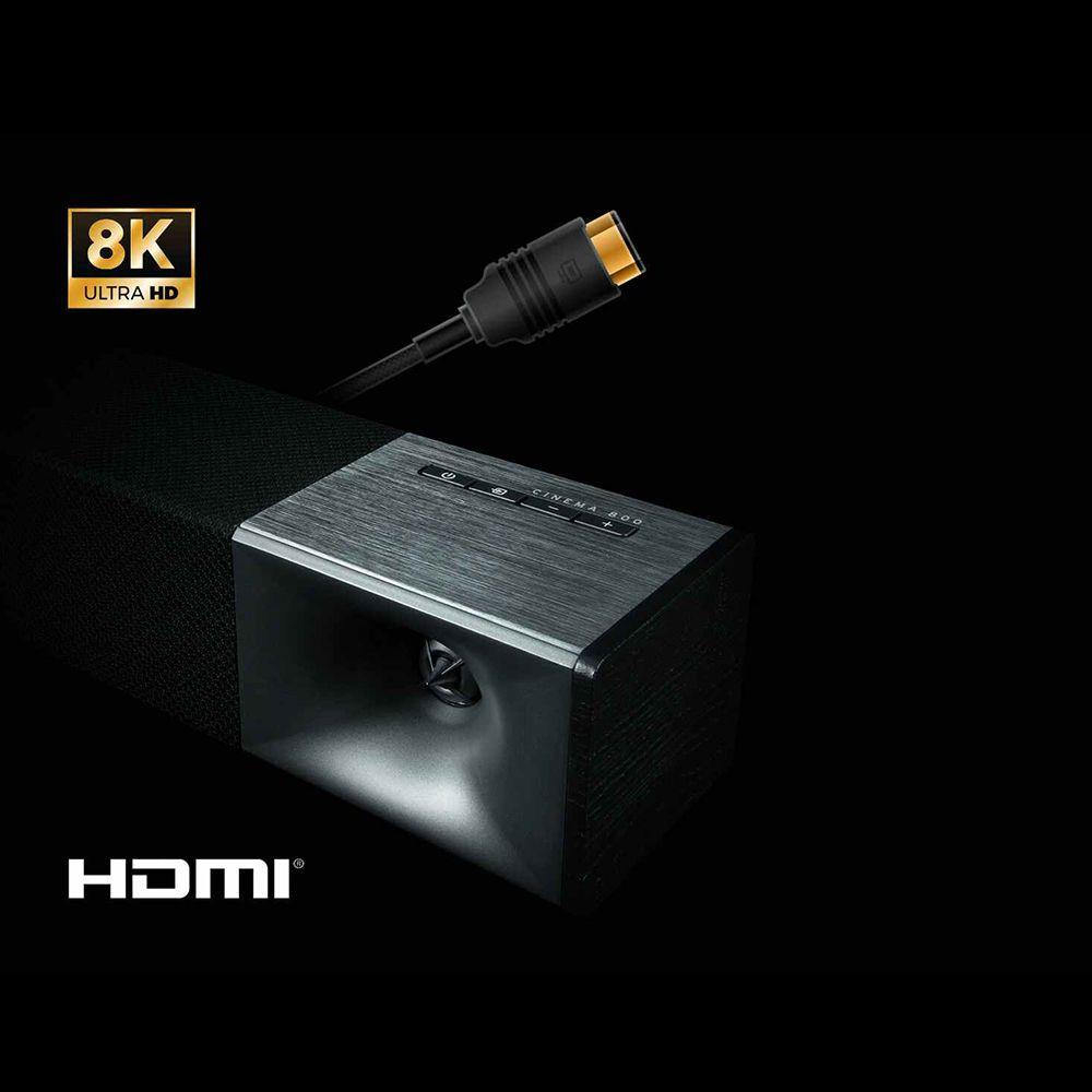 Barra De Sonido Soundbar Cinema 800 Dolby Atmos Klipsch-7