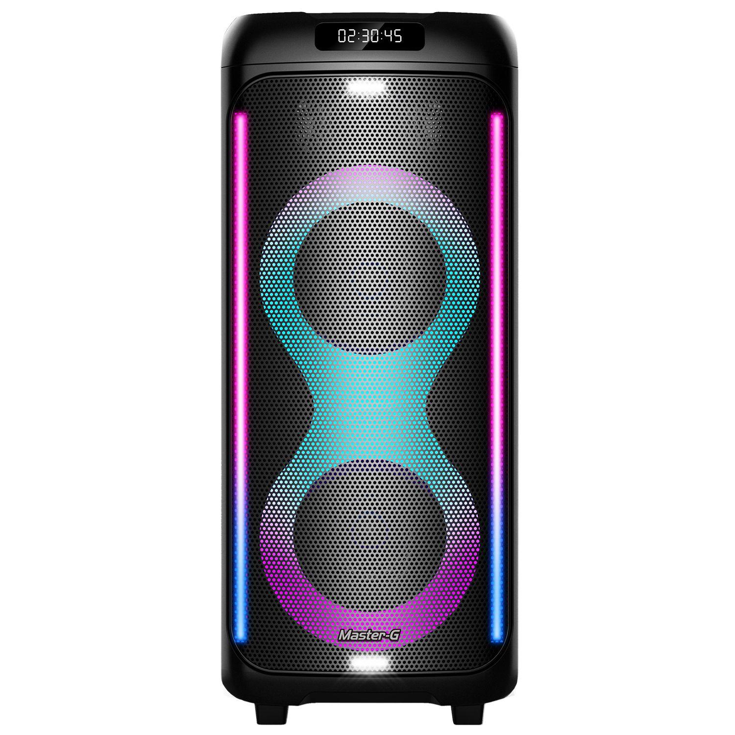 Parlante Karaoke Bluetooth Atenea 8x2 con micrófono-4