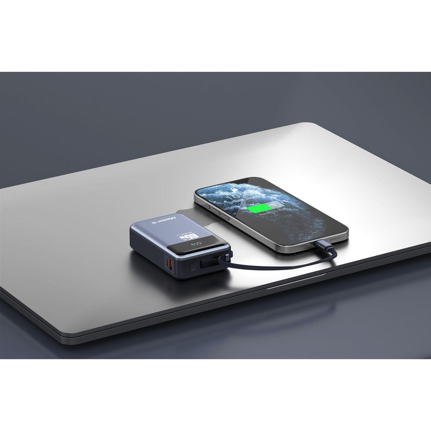Batería Externa Power Bank Notebook 20000 Mah 65W Master-G-6