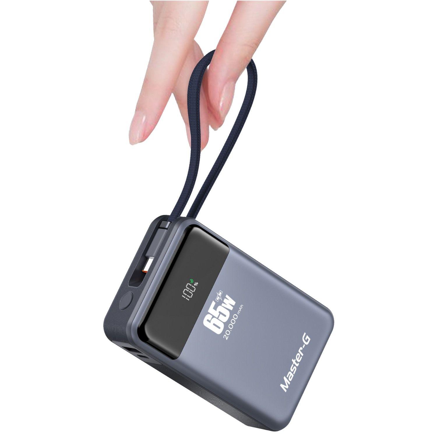 Batería Externa Power Bank Notebook 20000 Mah 65W Master-G-4