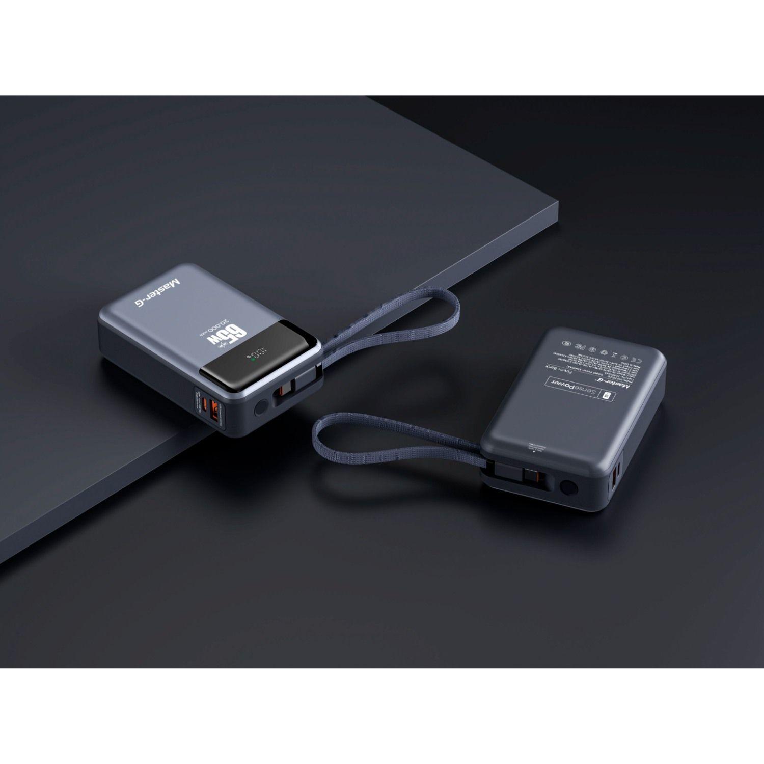 Batería Externa Power Bank Notebook 20000 Mah 65W Master-G-9