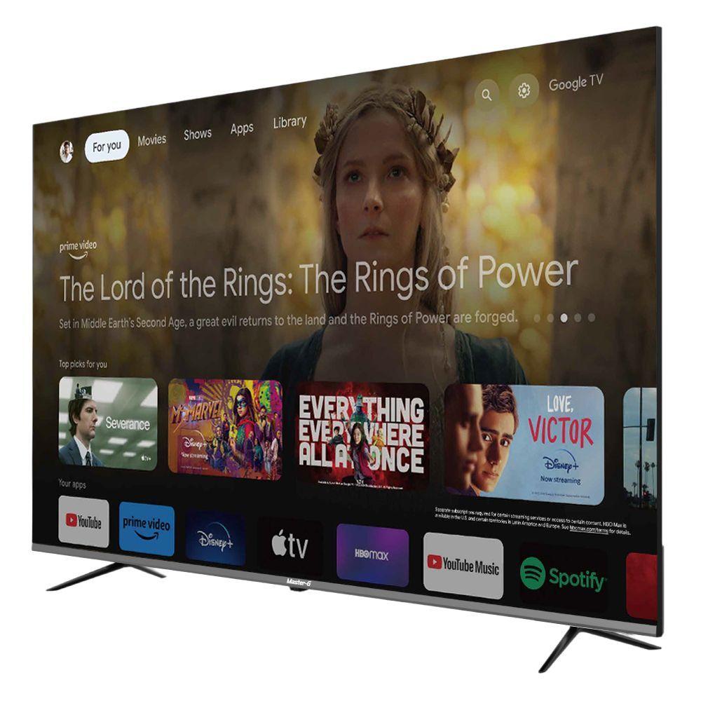 Smart TV Led 50" Google TV 4K UHD Bluetooth-1