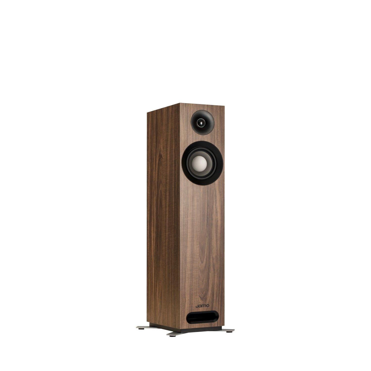 Par De Parlantes Columnas S805W Café Jamo-3