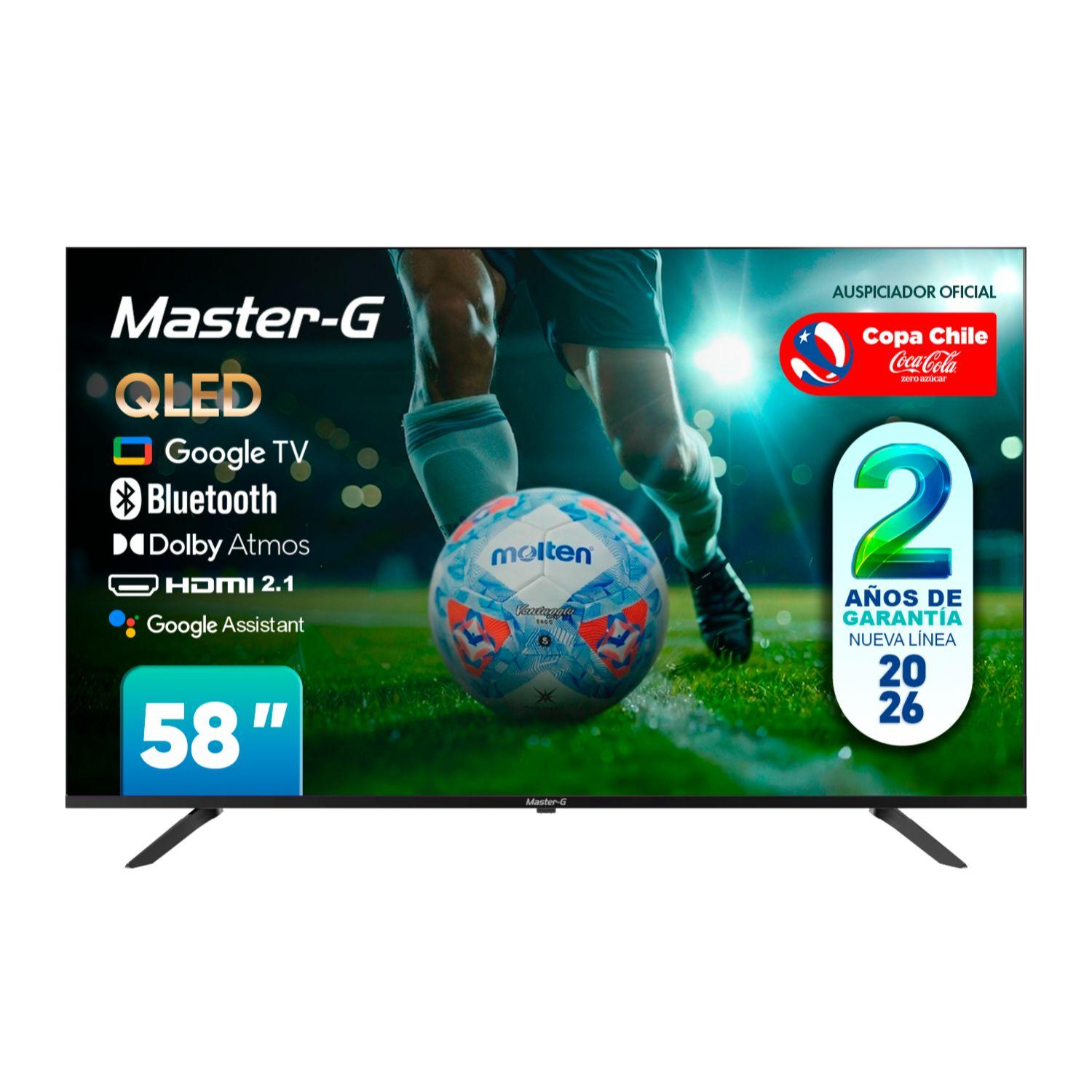 Smart TV QLED 58" Google TV 4K Bluetooth MGGK58UFQ5-0