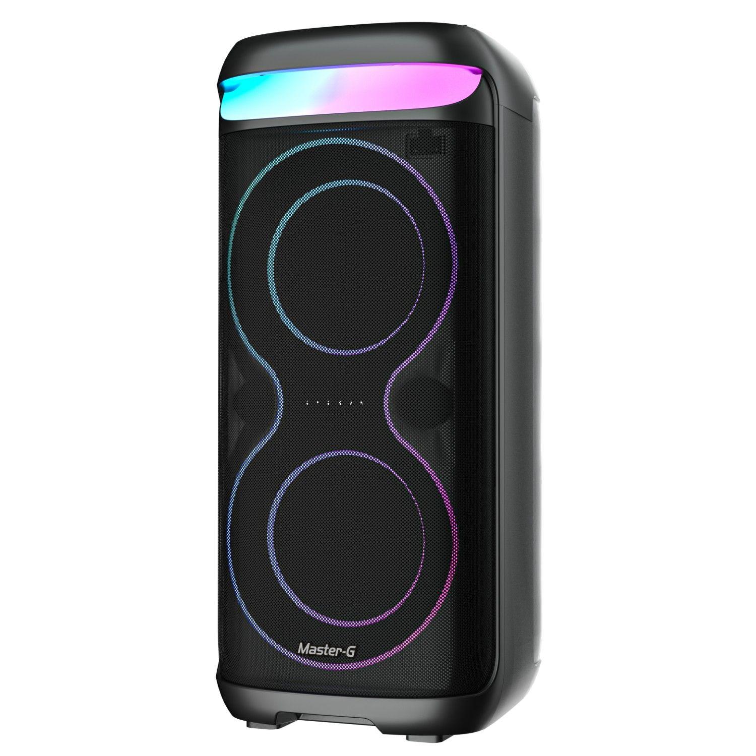 Parlante Bluetooth Karaoke Champion 6,5” X2 con Micrófono-2