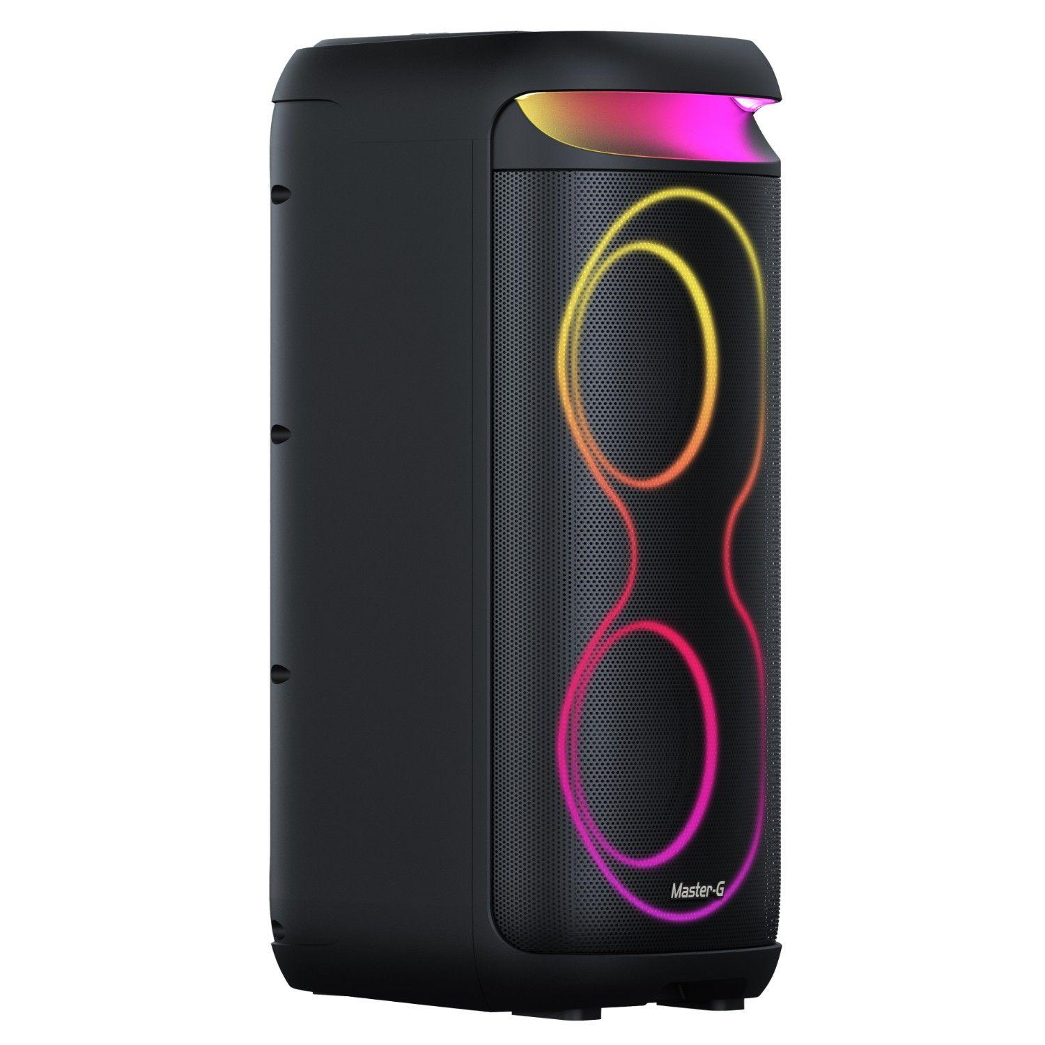 Parlante Bluetooth Karaoke Champion 6,5” X2 con Micrófono-6