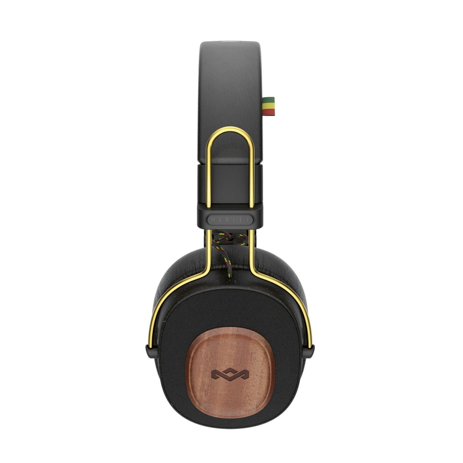 Audífonos Bluetooth Positive Vibration Riddim Rasta Marley-1