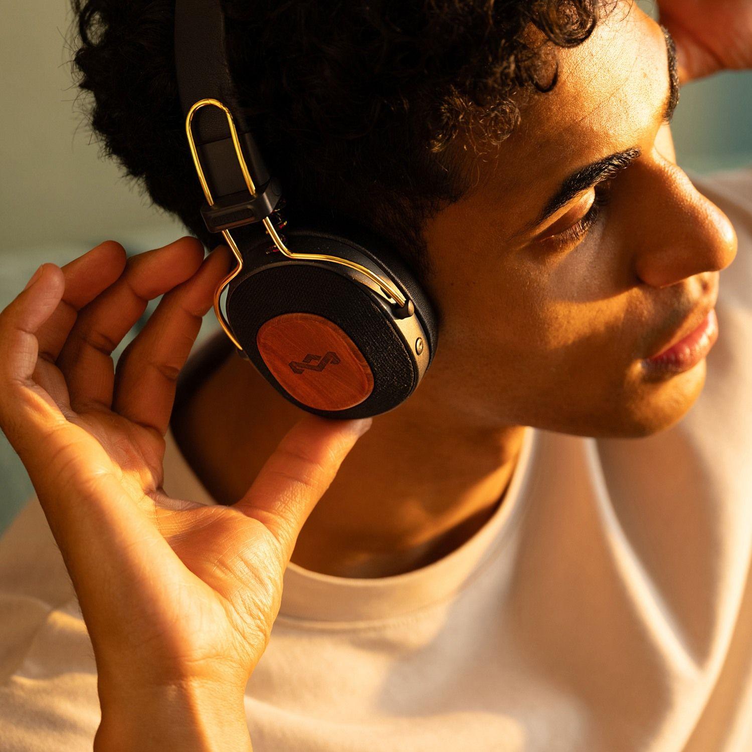 Audífonos Bluetooth Positive Vibration Riddim Rasta Marley-5