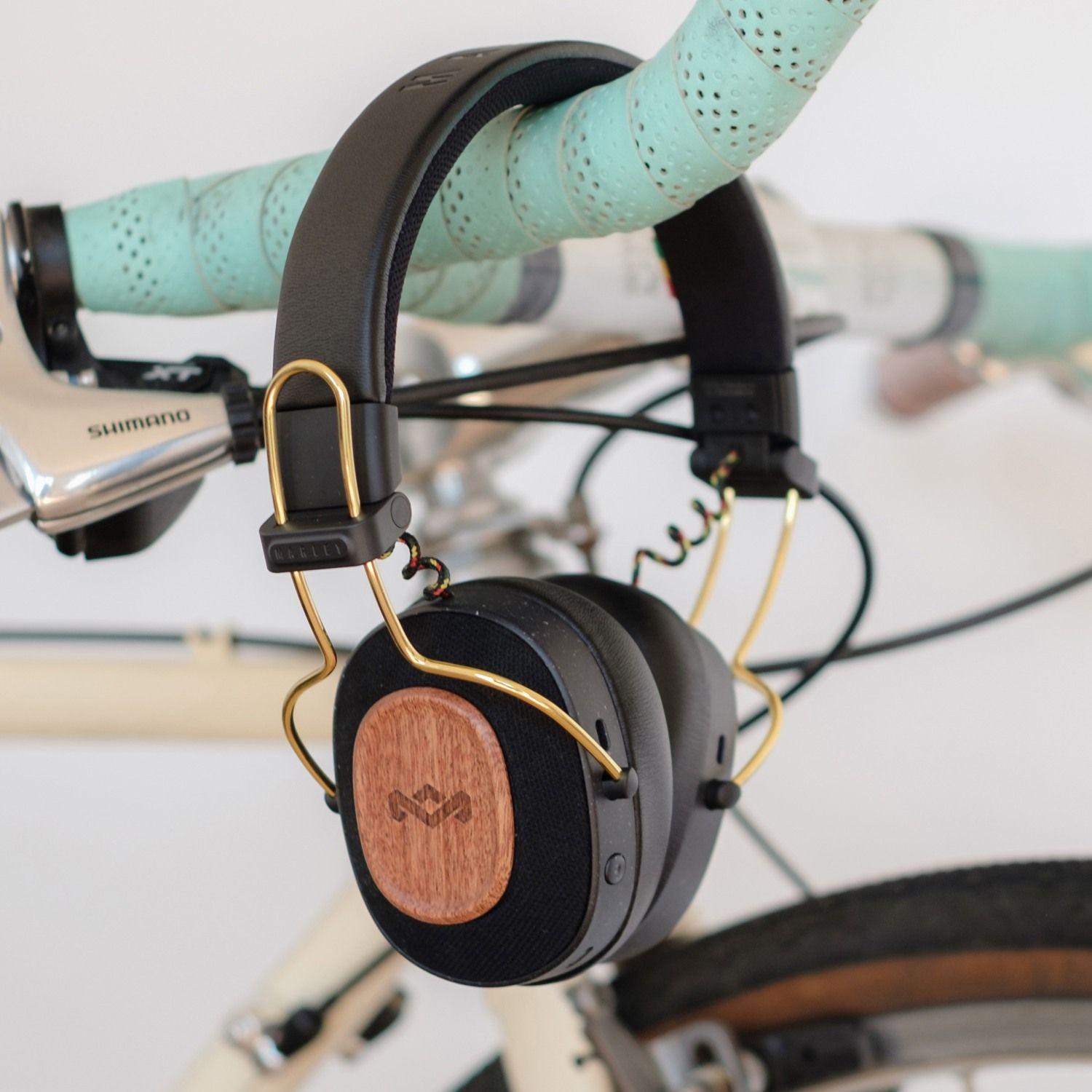 Audífonos Bluetooth Positive Vibration Riddim Rasta Marley-6