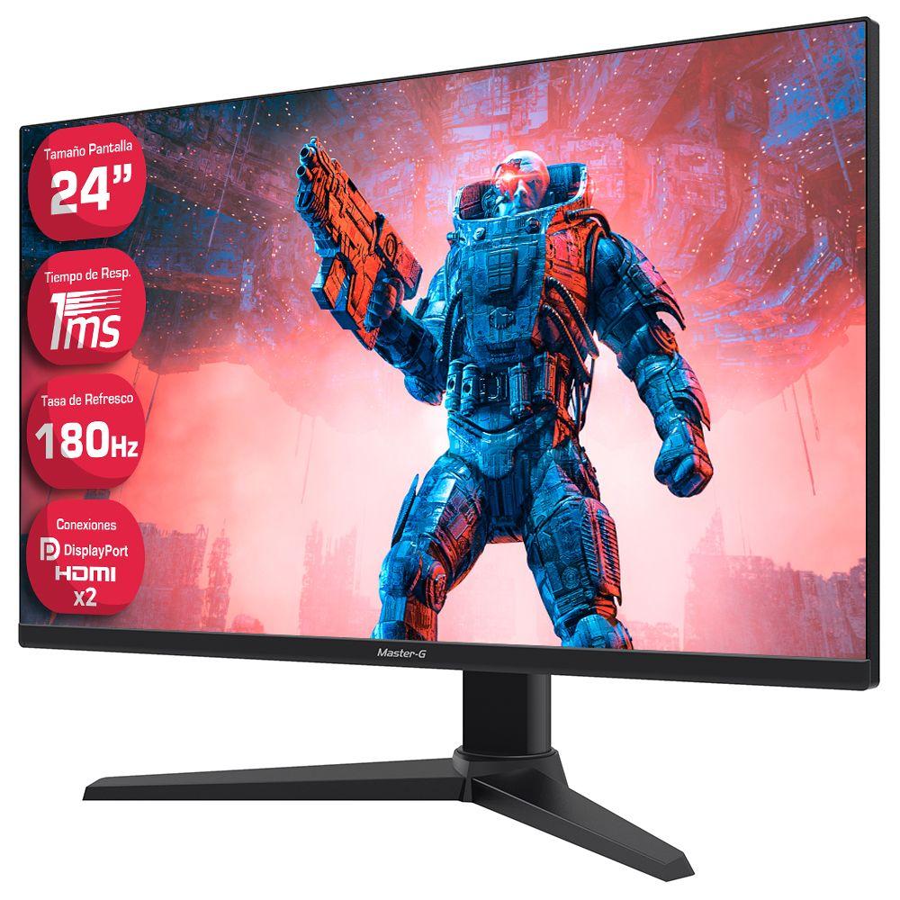 Monitor Gamer Led 24" Full HD 180Hz 1Ms-1