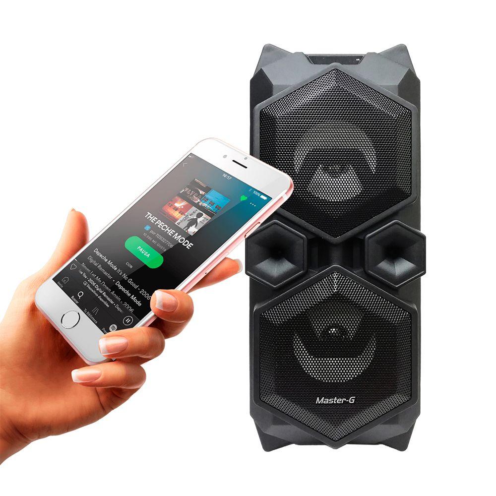 Parlante Karaoke Bluetooth Twister Master G + Micrófono-1
