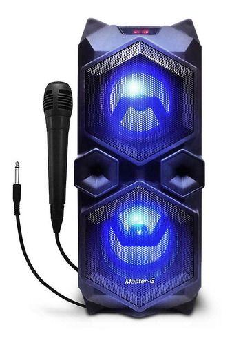 Parlante Karaoke Bluetooth Twister Master G + Micrófono-5