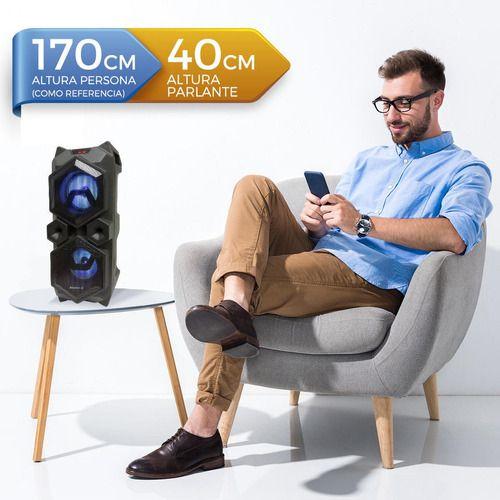 Parlante Karaoke Bluetooth Twister Master G + Micrófono-8