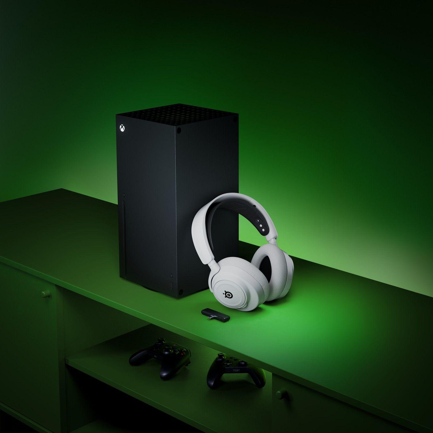 Audífonos Gamer SteelSeries NOVA 7 XBOX Inalámbrico Blancos-4