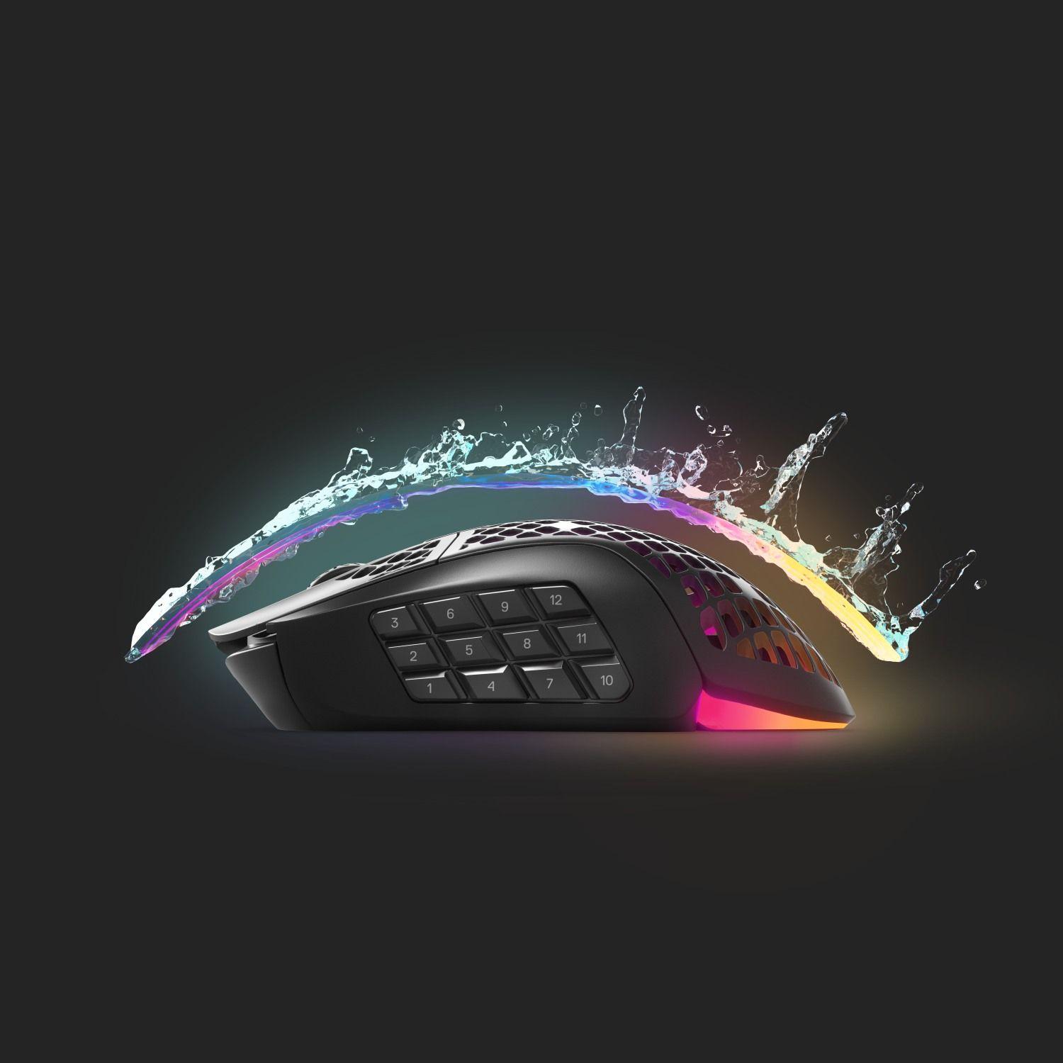 Mouse Gamer SteelSeries Aerox 9 Wireless 18000 DPI Negro-2