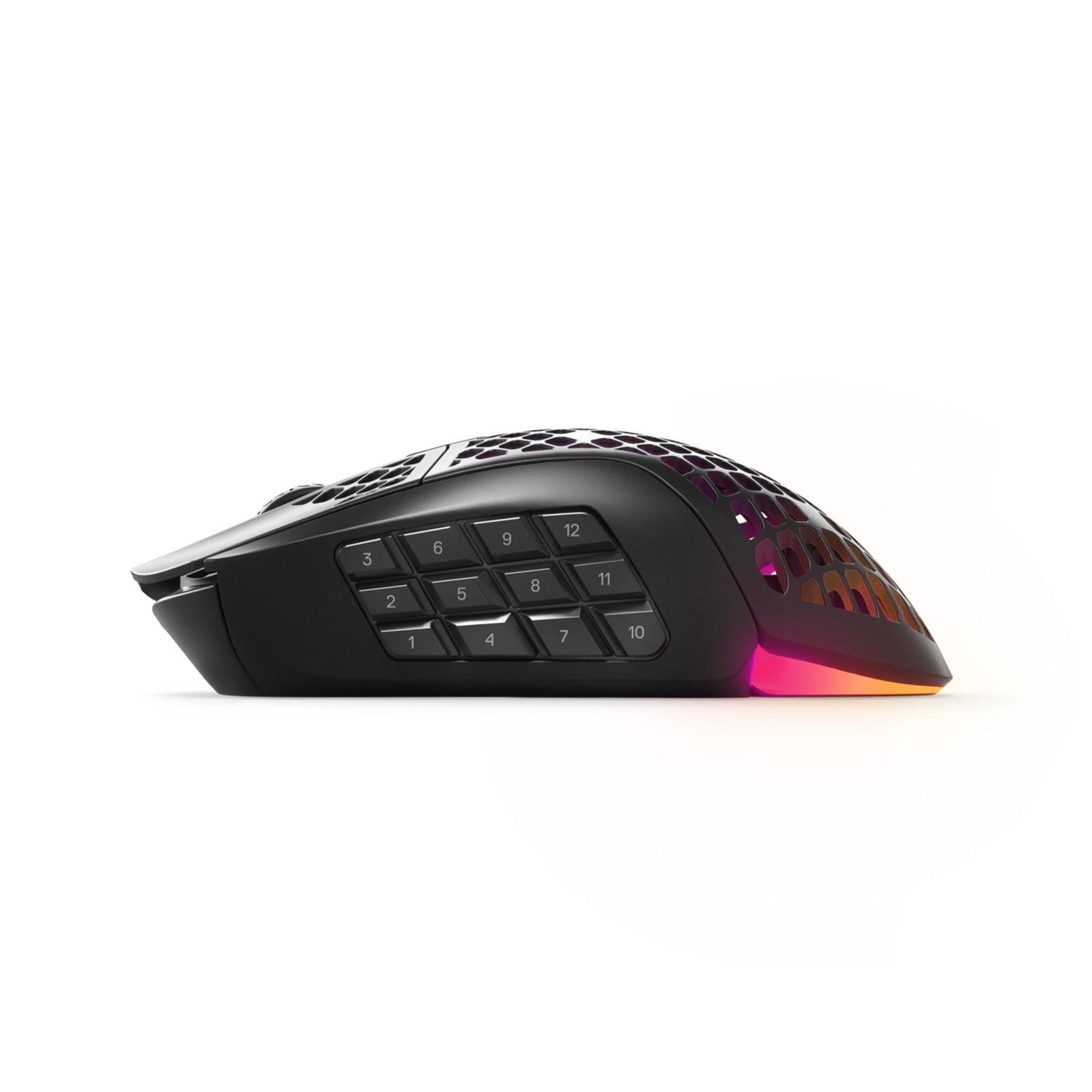 Mouse Gamer SteelSeries Aerox 9 Wireless 18000 DPI Negro-7
