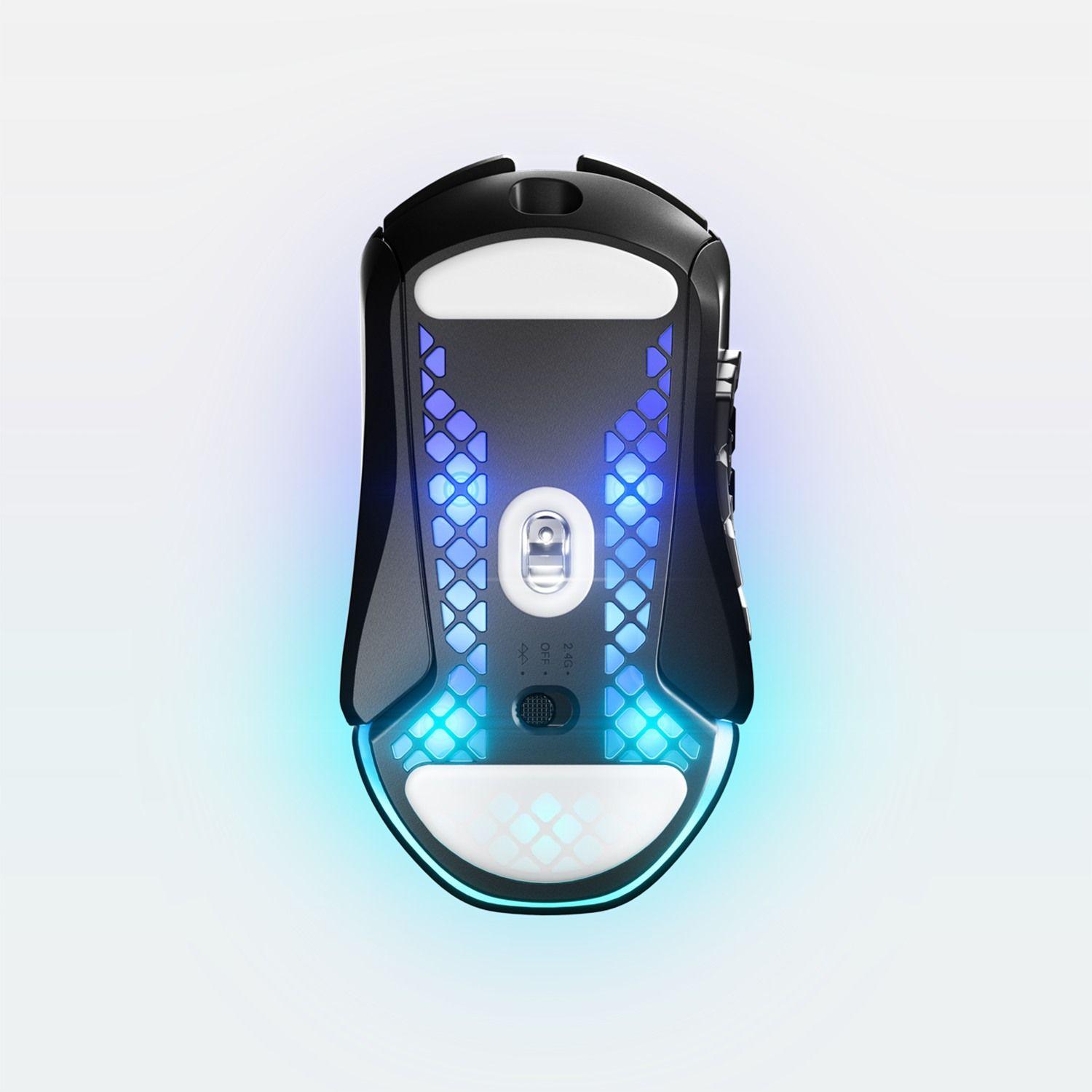 Mouse Gamer SteelSeries Aerox 9 Wireless 18000 DPI Negro-9