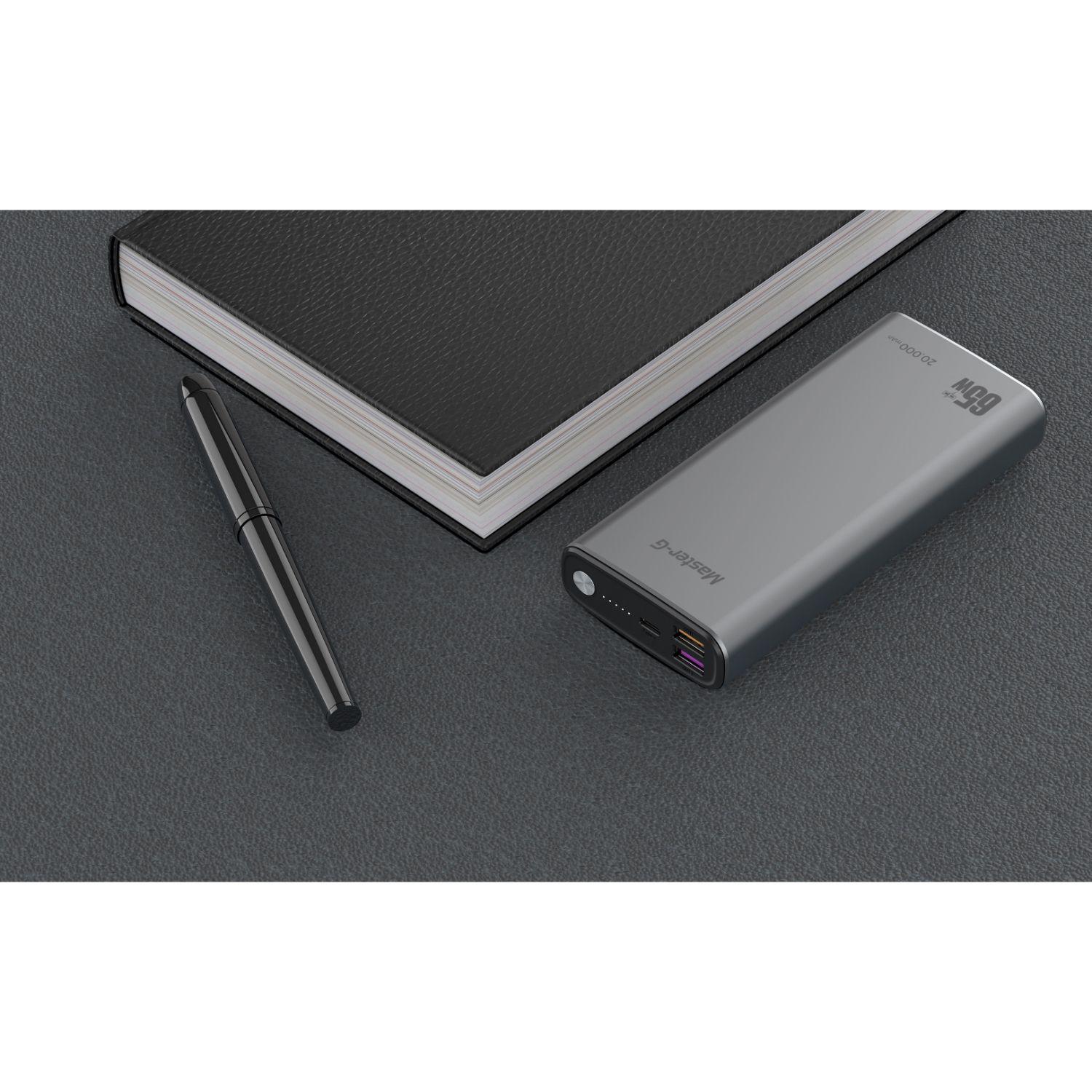 Batería Externa Laptop Master-G 20000 Mah Power Bank-5