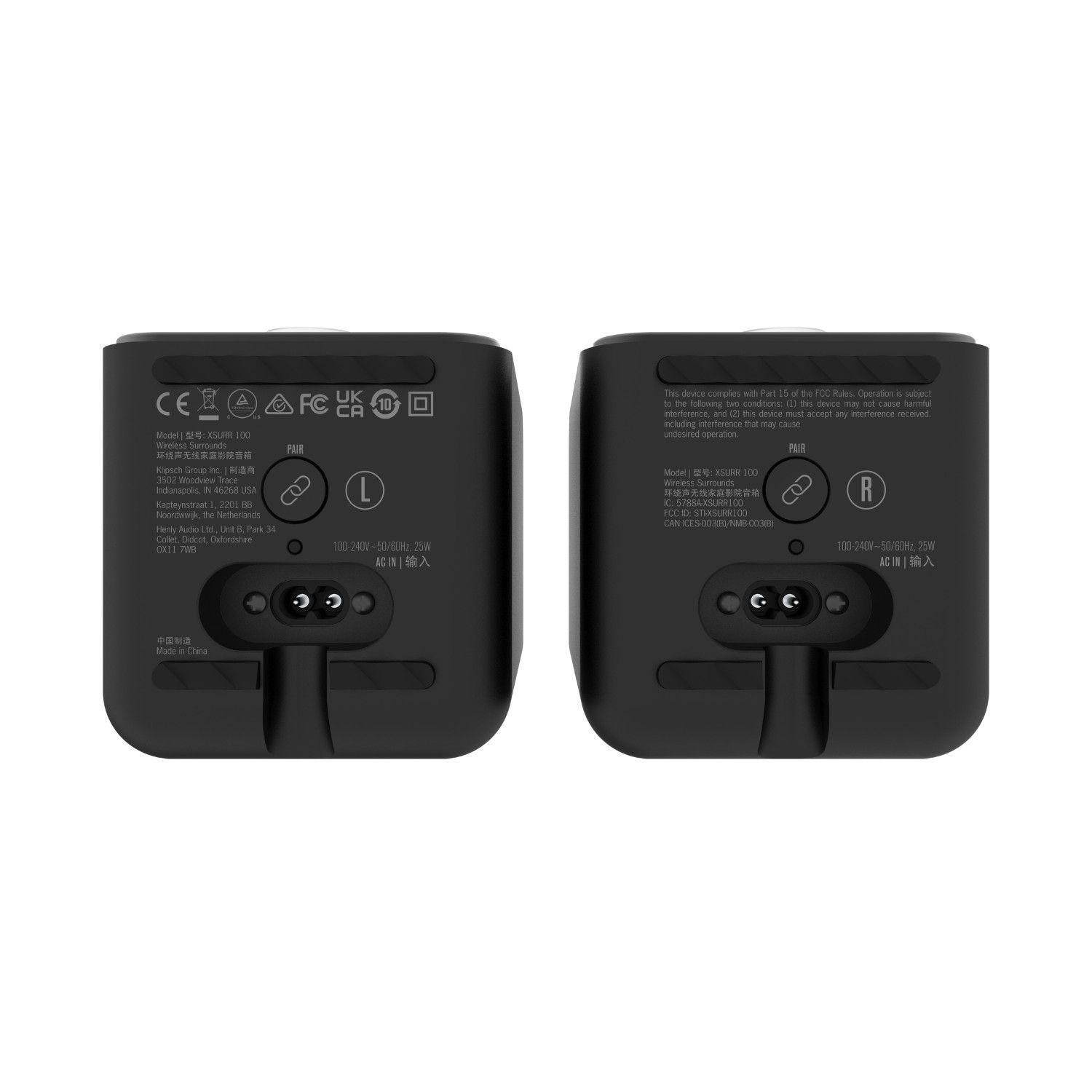 Parlantes Flexus Surr 100 Wireless Surround Klipsch Negro-5