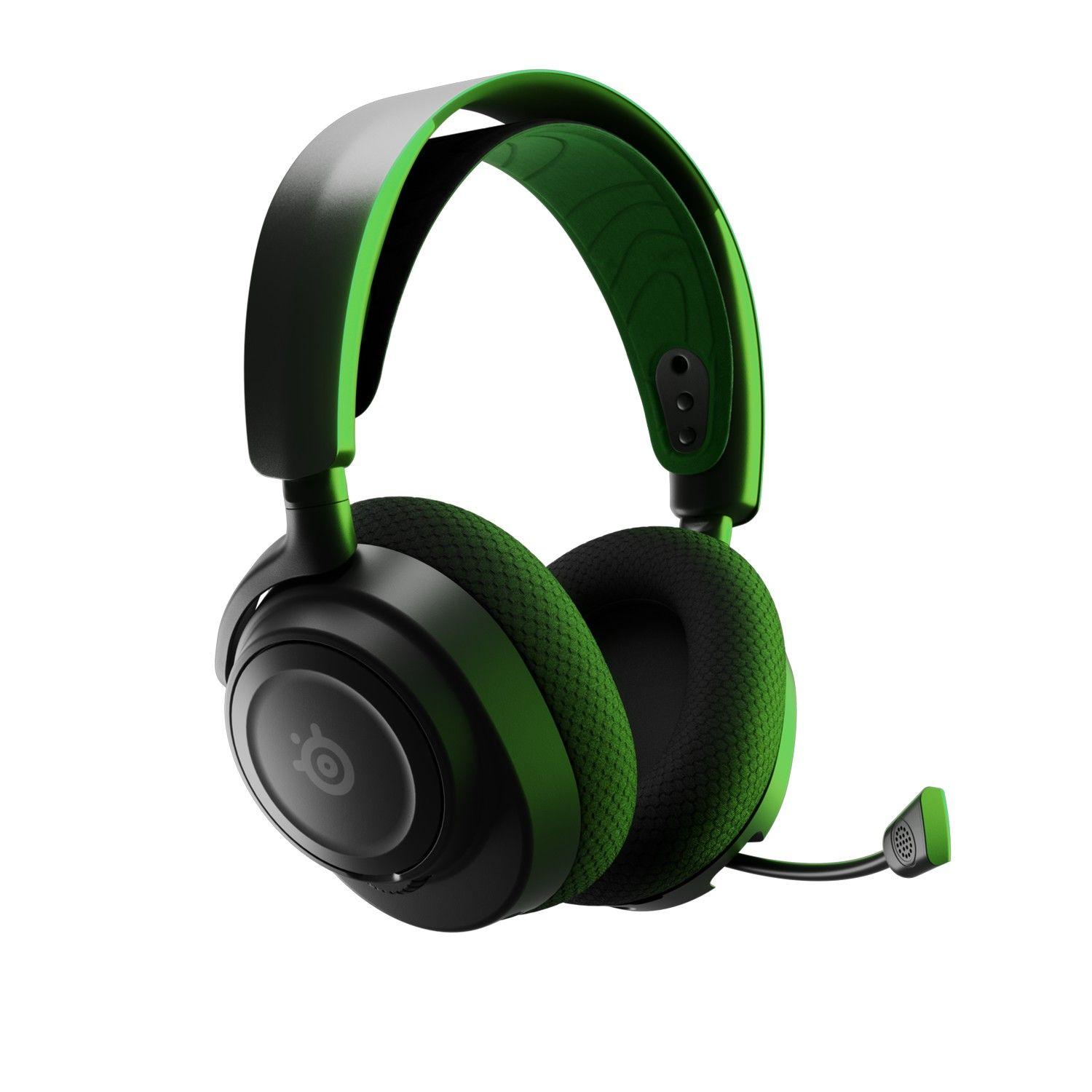 Audífonos Gamer SteelSeries Nova 7 XBOX Inalámbrico Negros-1