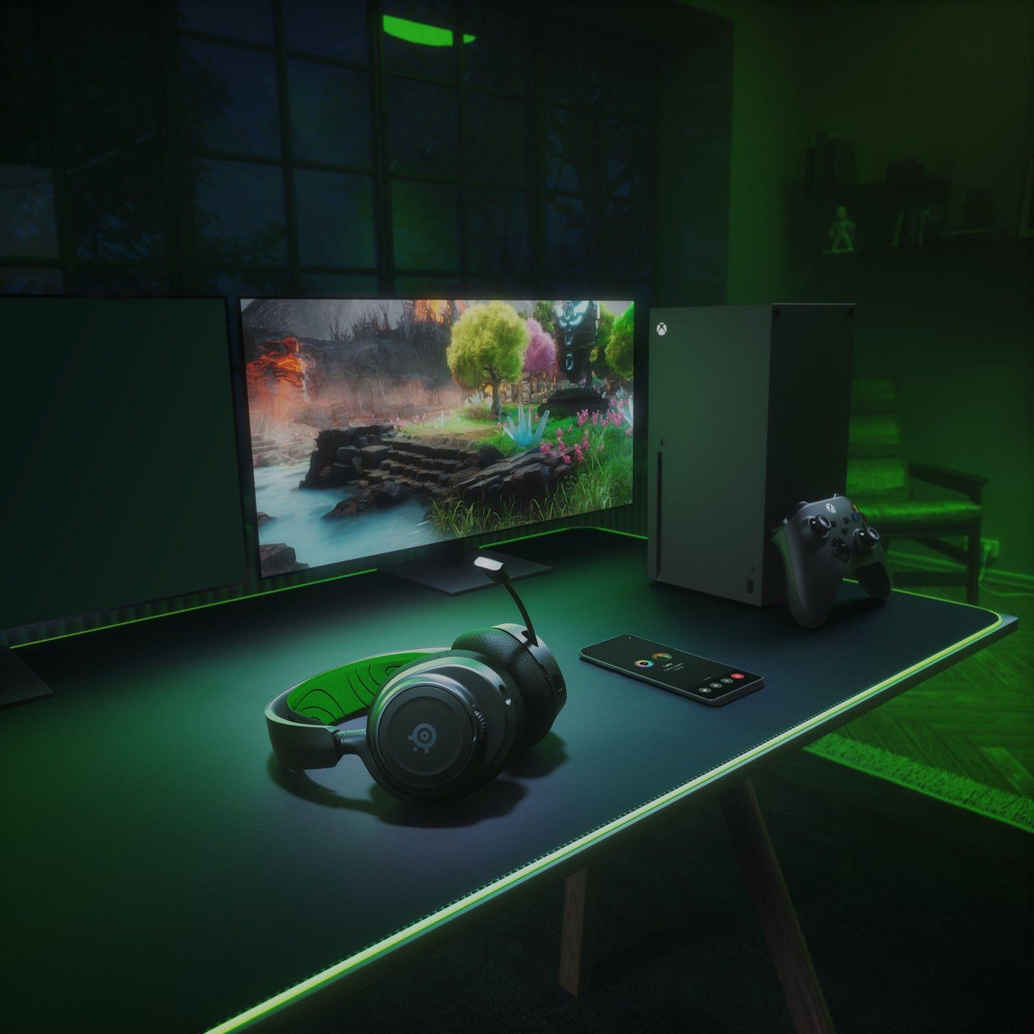 Audífonos Gamer SteelSeries Nova 7 XBOX Inalámbrico Negros-5