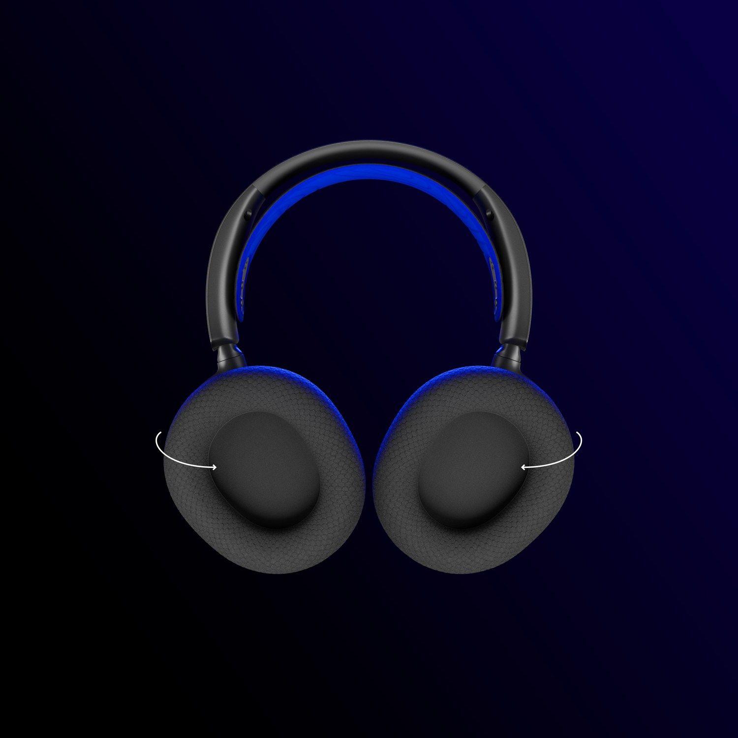 Audífonos Gamer SteelSeries Nova 7 PS Inalámbrico Negros-3