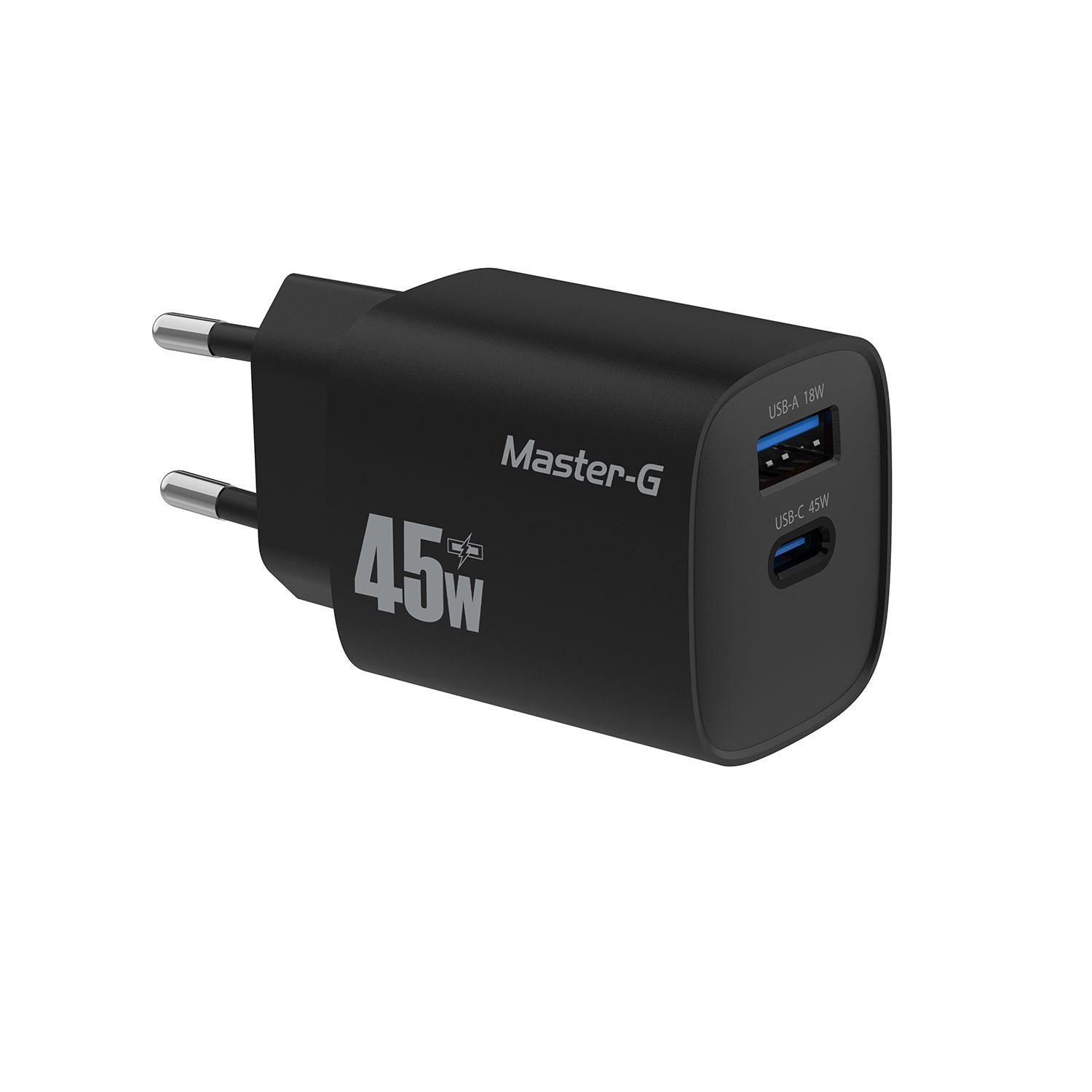 Cargador Portátil Carga Rápida 45w + Cable USB-C Master-G-4