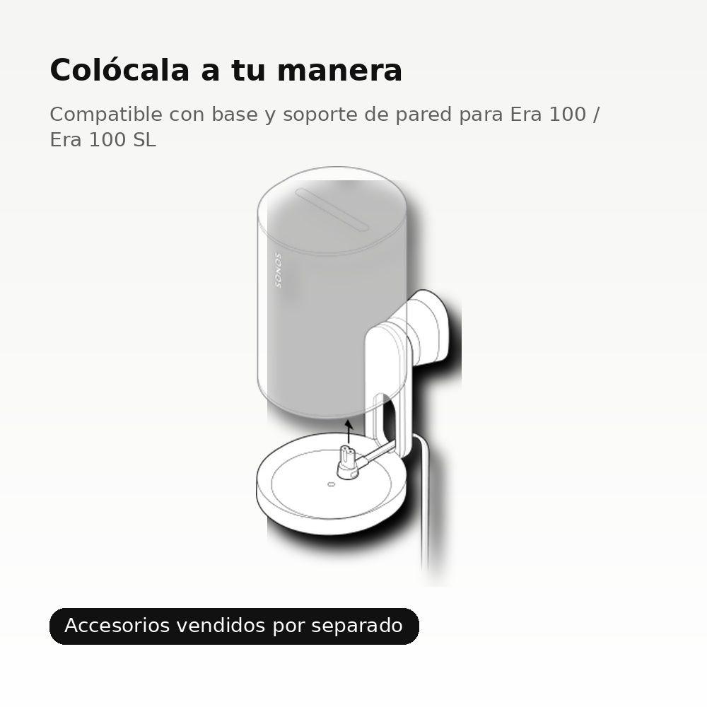 Parlante Bluetooth Wifi Sonos Era 100 SL Speaker Negro-8