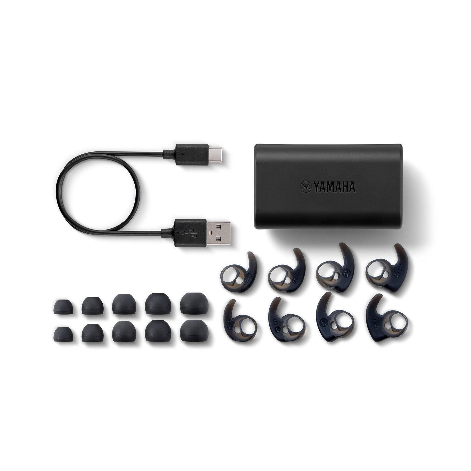 Audífonos Bluetooth Yamaha Sport Earbuds TW-ES5A Negros-4