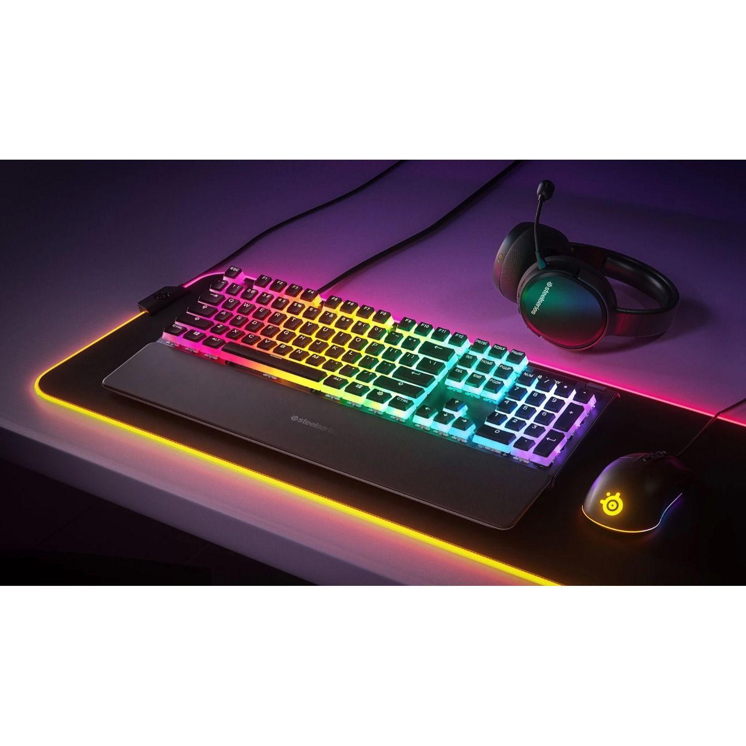 Teclas Gamer PrismCaps Black US SteelSeries-4