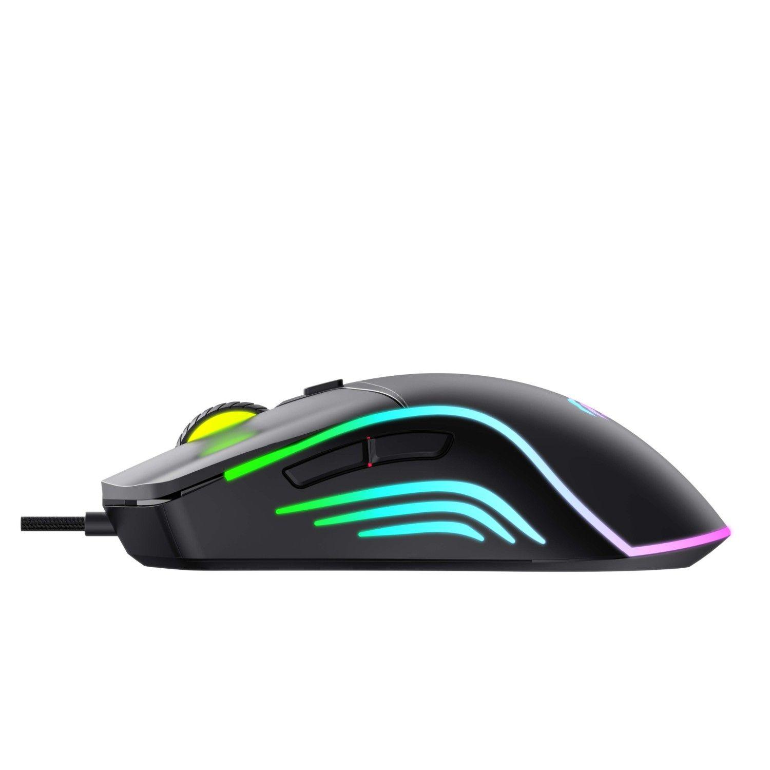 Mouse Gamer RGB MS1029 Negro Havit-2