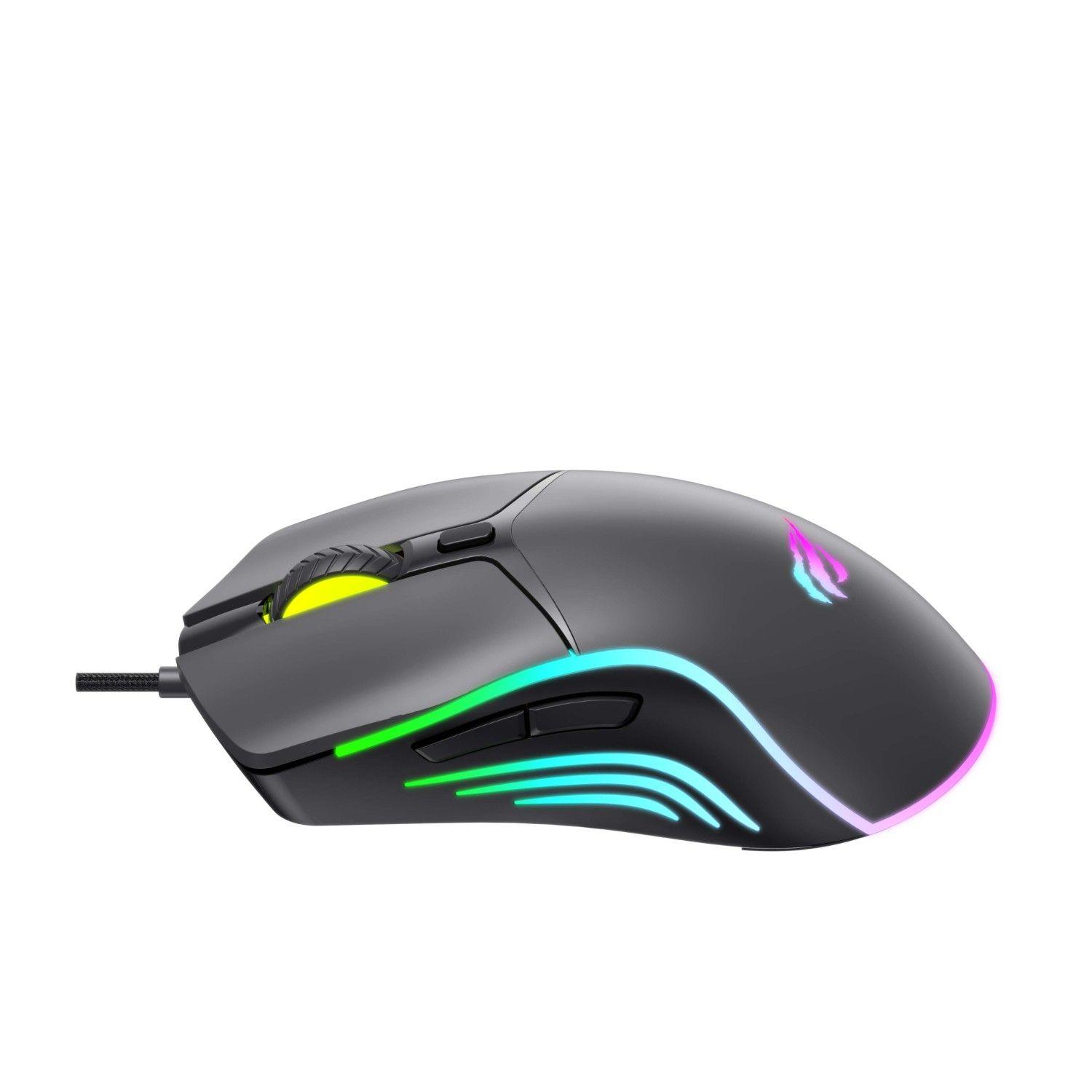 Mouse Gamer RGB MS1029 Negro Havit-4