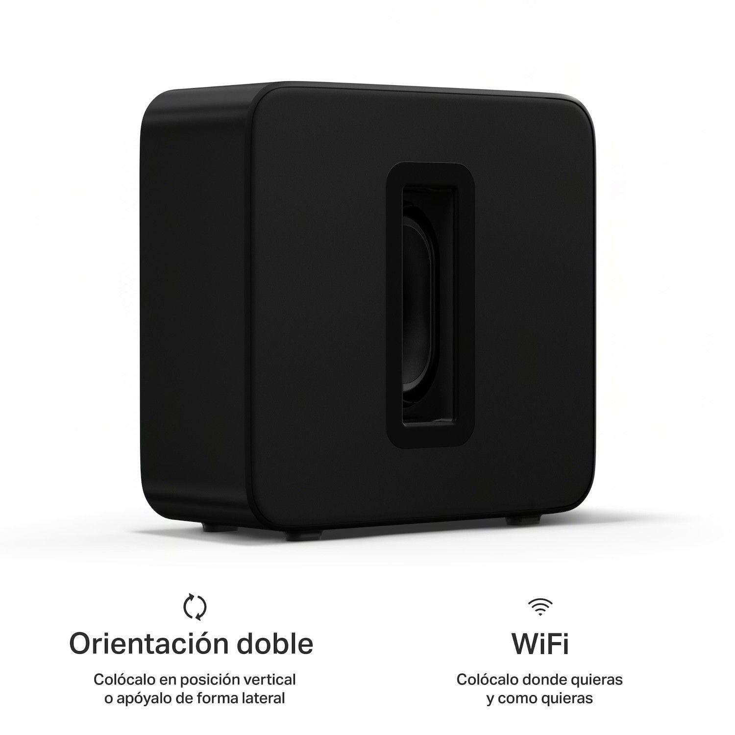 Subwoofer Sonos Wifi SUB 4Gen Wireless Negro-3