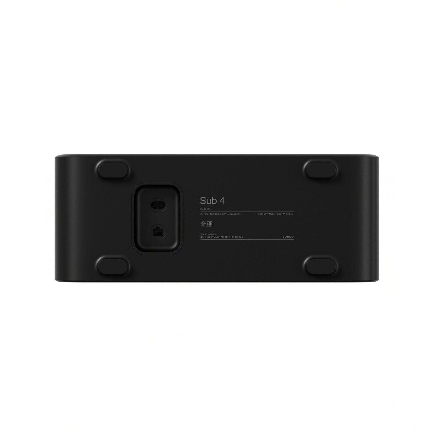 Subwoofer Sonos Wifi SUB 4Gen Wireless Negro-6