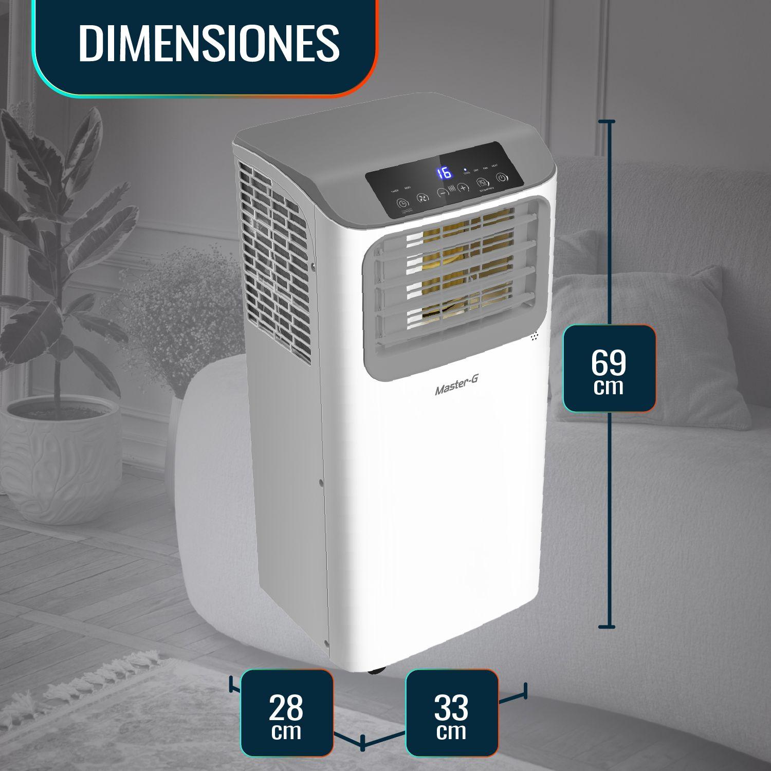 Aire Acondicionado Portátil Wifi 12000 BTU 4en1 MGAC12PORWF-4