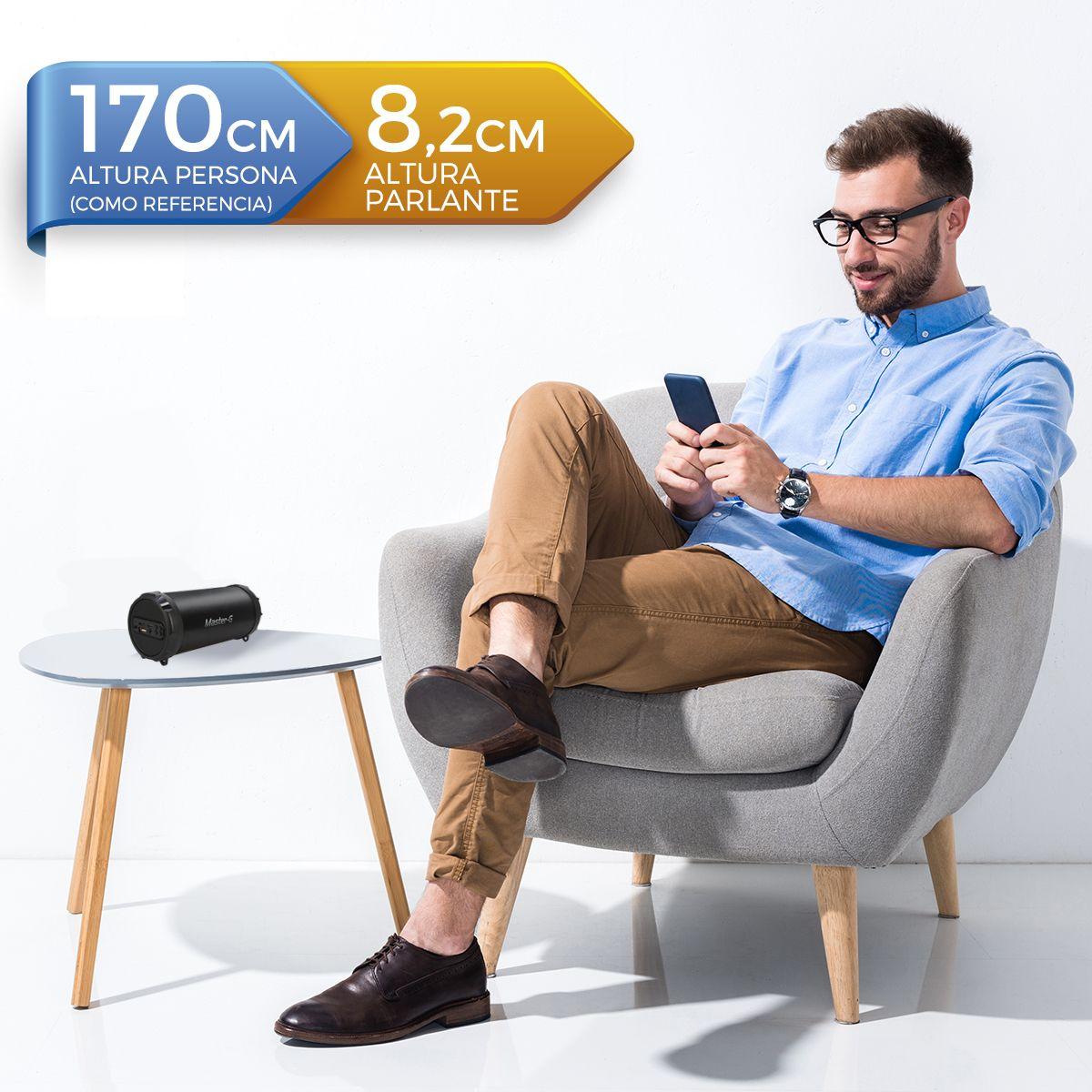 Parlante Portátil Gbass Micro Bluetooth Master-G-3