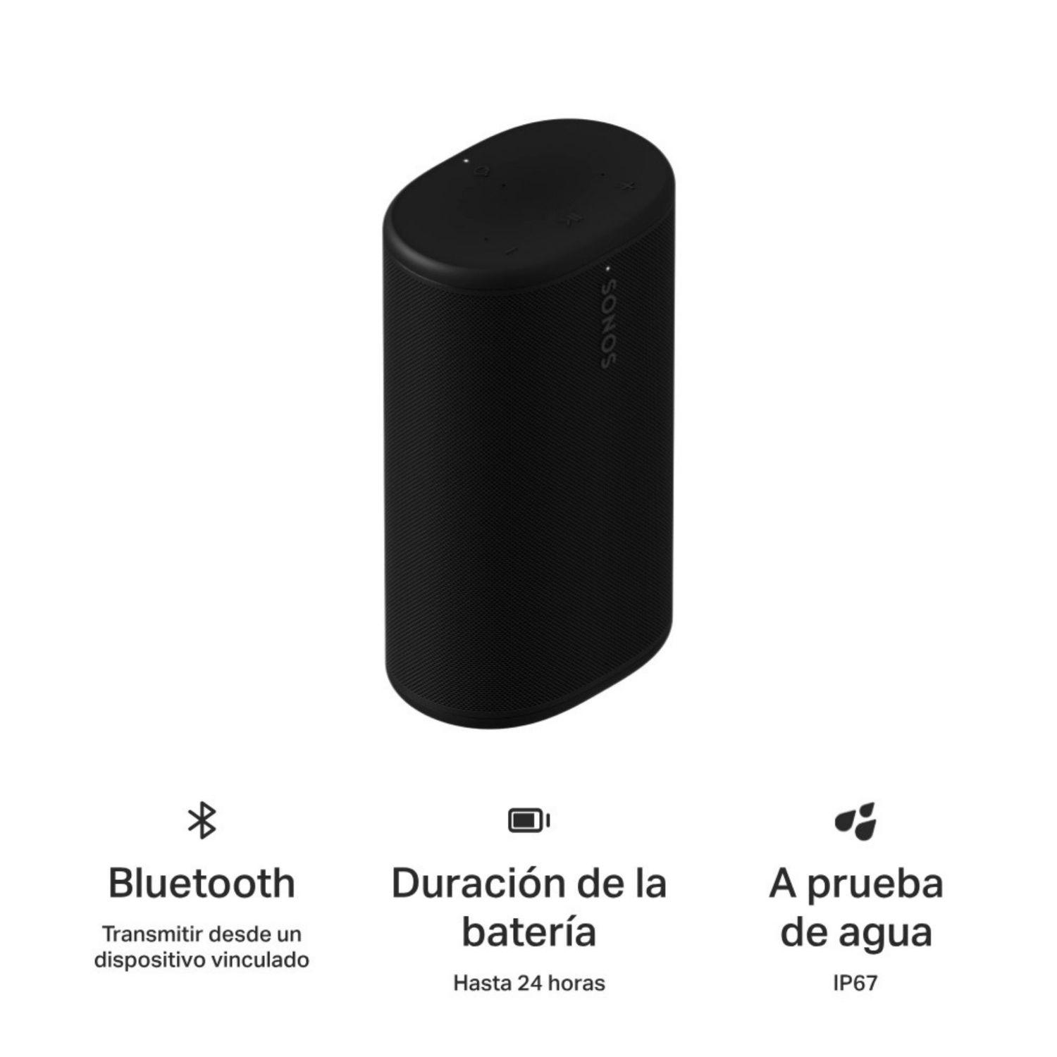 Parlante Bluetooth Wifi Portátil Sonos Play Negro-2