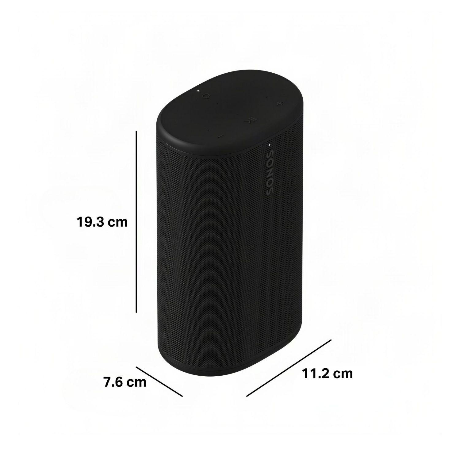 Parlante Bluetooth Wifi Portátil Sonos Play Negro-3