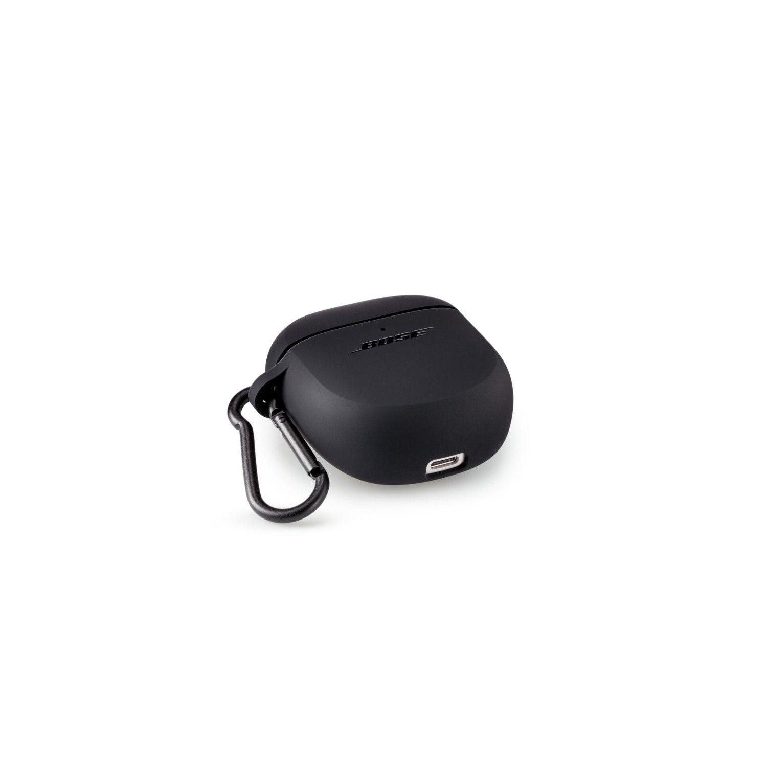 Funda Case Silicona Audífonos Bose Ultra Earbuds Negro-3