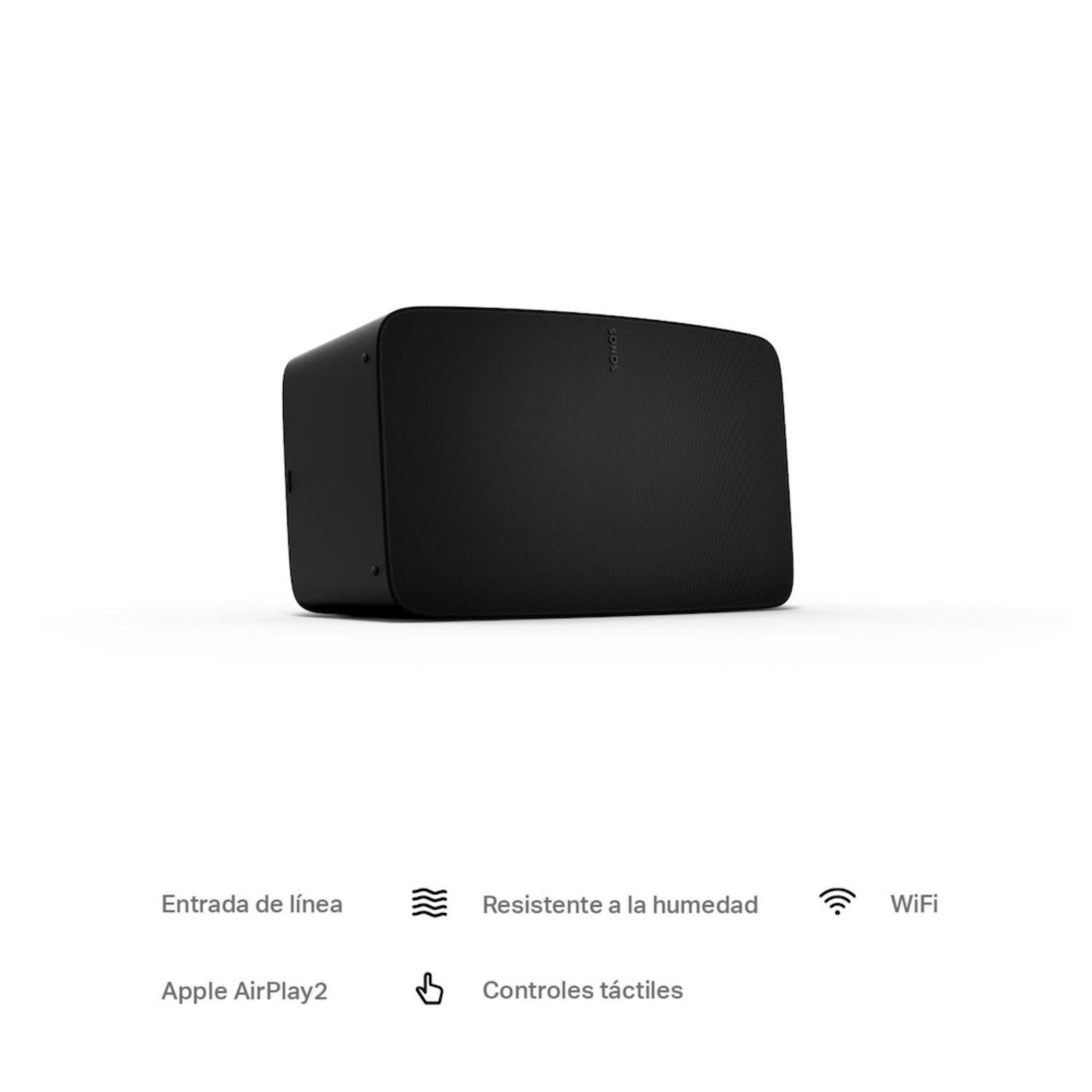 Parlante Inalámbrico Wifi Sonos FIVE Ultimate Wireless Negro-4