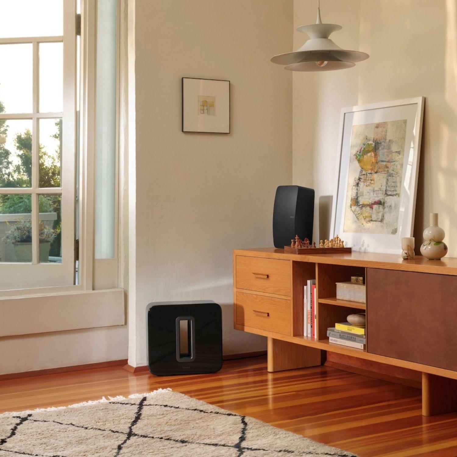 Parlante Inalámbrico Wifi Sonos FIVE Ultimate Wireless Negro-5