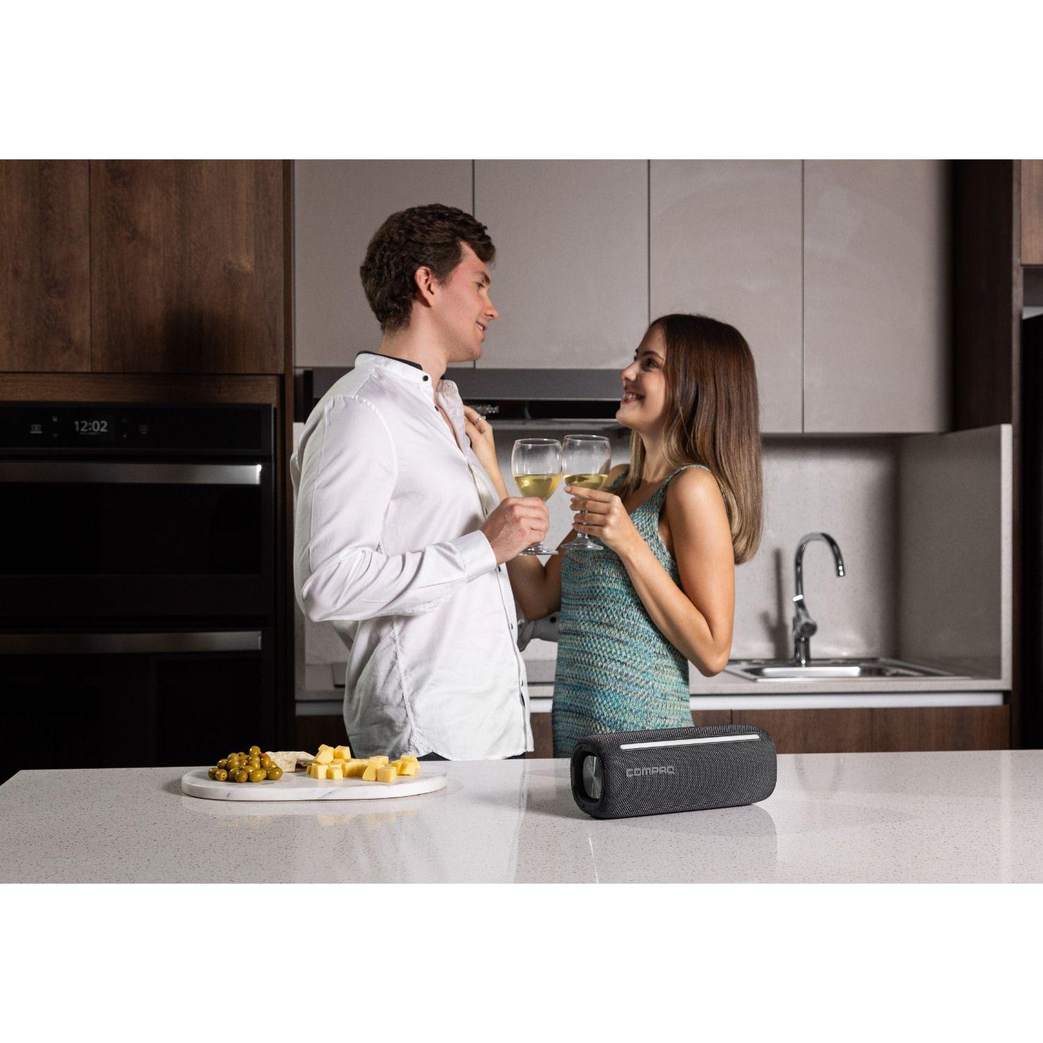 Parlante Bluetooth 5.0 Portátil CMQ24W IPX6 COMPAQ-5