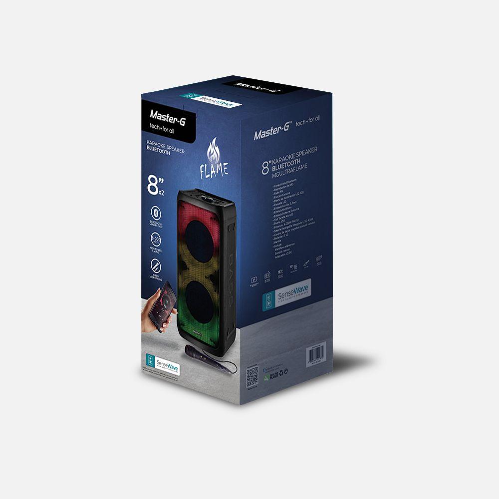 Parlante Karaoke Bluetooth Mgultraflame Master G-6