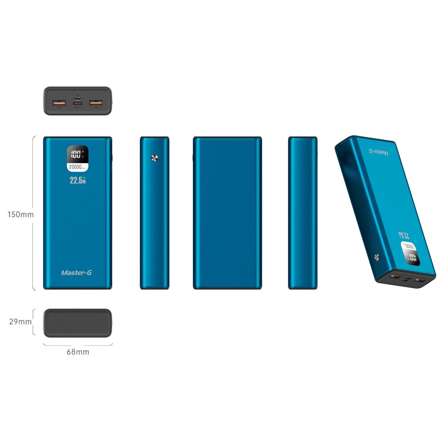 Batería Externa Power Bank 20000 Mah 22.5W UCP20LPD-5