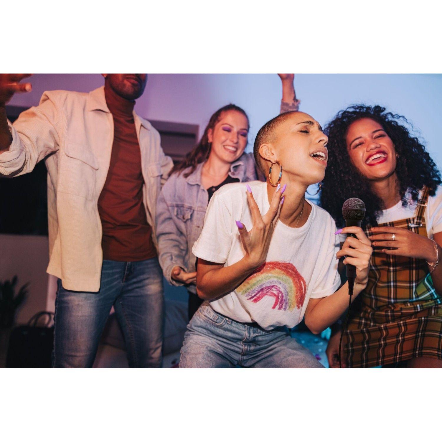 Parlante Bluetooth Karaoke Party Box GIGXL Klipsch Negro-9