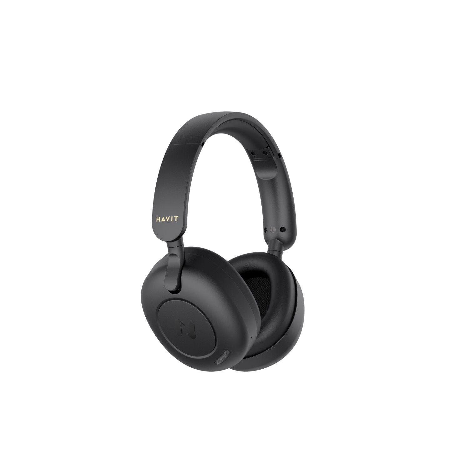 Audífonos Gamer ANC Bluetooth Headphone H655BT Negro Havit-2