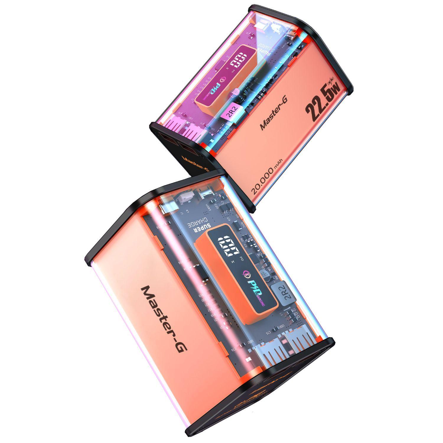 Kit Batería Externa 20000 Mah Carga Rápida + Cable Lightning-3